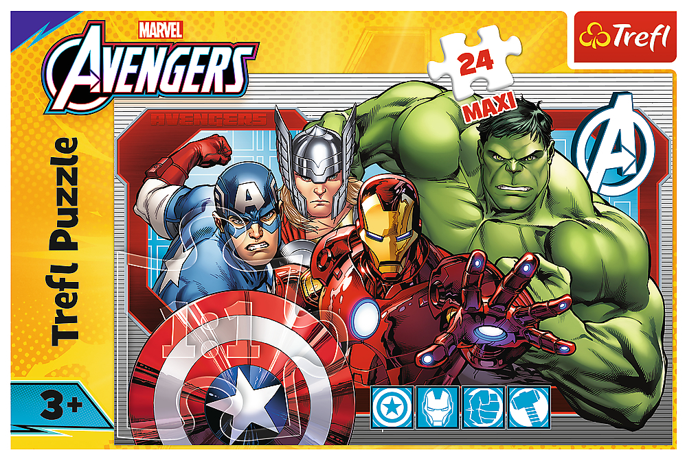 Пазлы Trefl Maxi Всегда справедливы 24 элемента (5900511143782) фото 