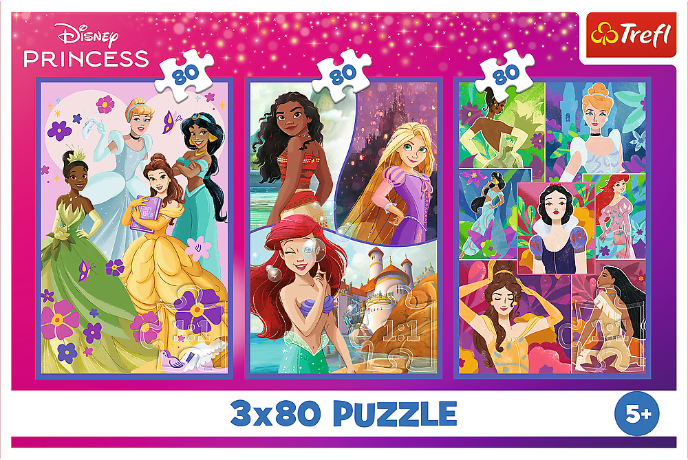 Пазлы Trefl Princess Друзья принцесс 240 элементов (5900511348842) фото 
