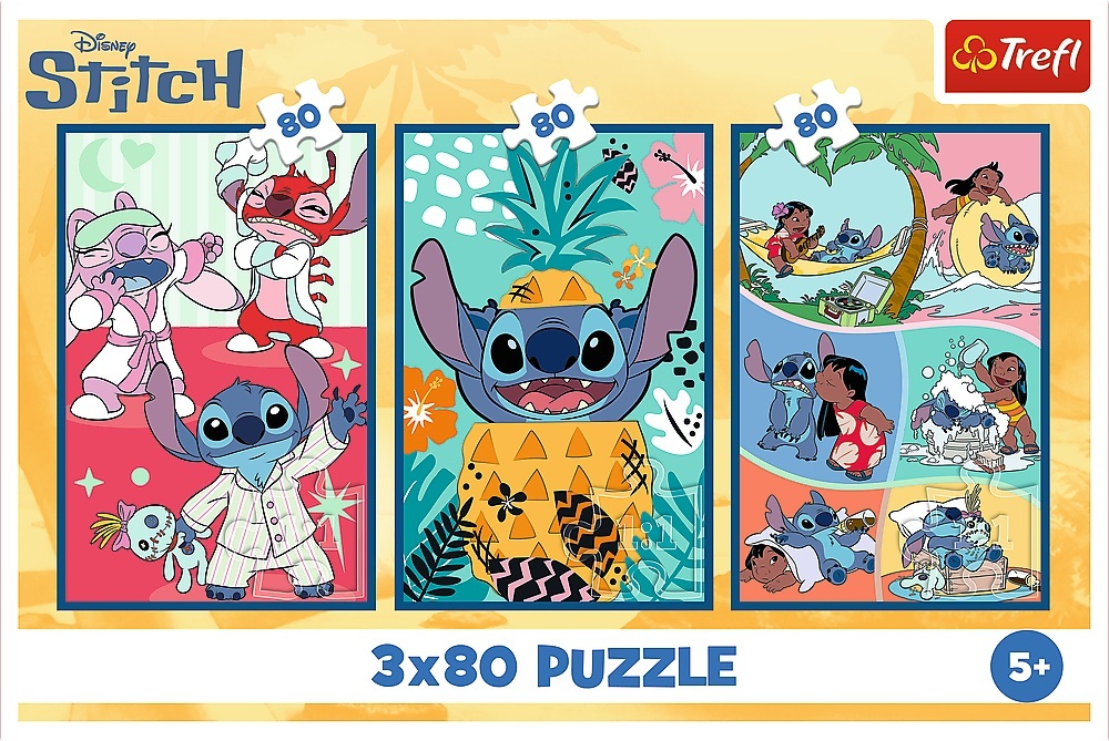 Пазлы Trefl Lilo&amp;Stitch Мир Cтеча 240 элементов (5900511348859) фото 