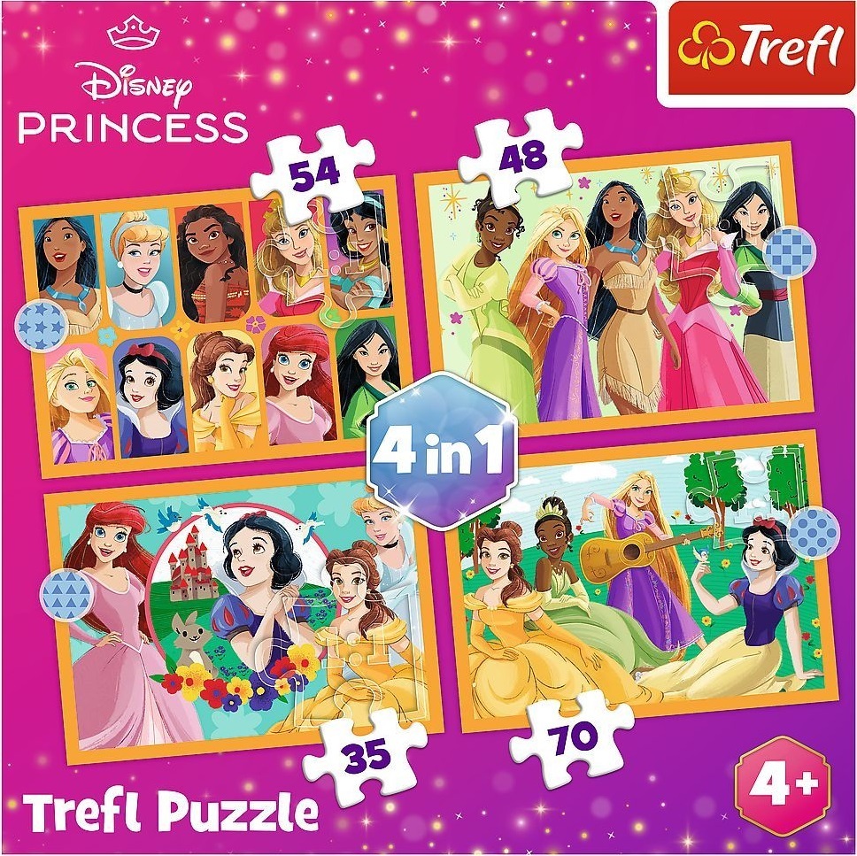 Пазлы Trefl Princess Сказочные истории 207 элементов (5900511346510) фото 