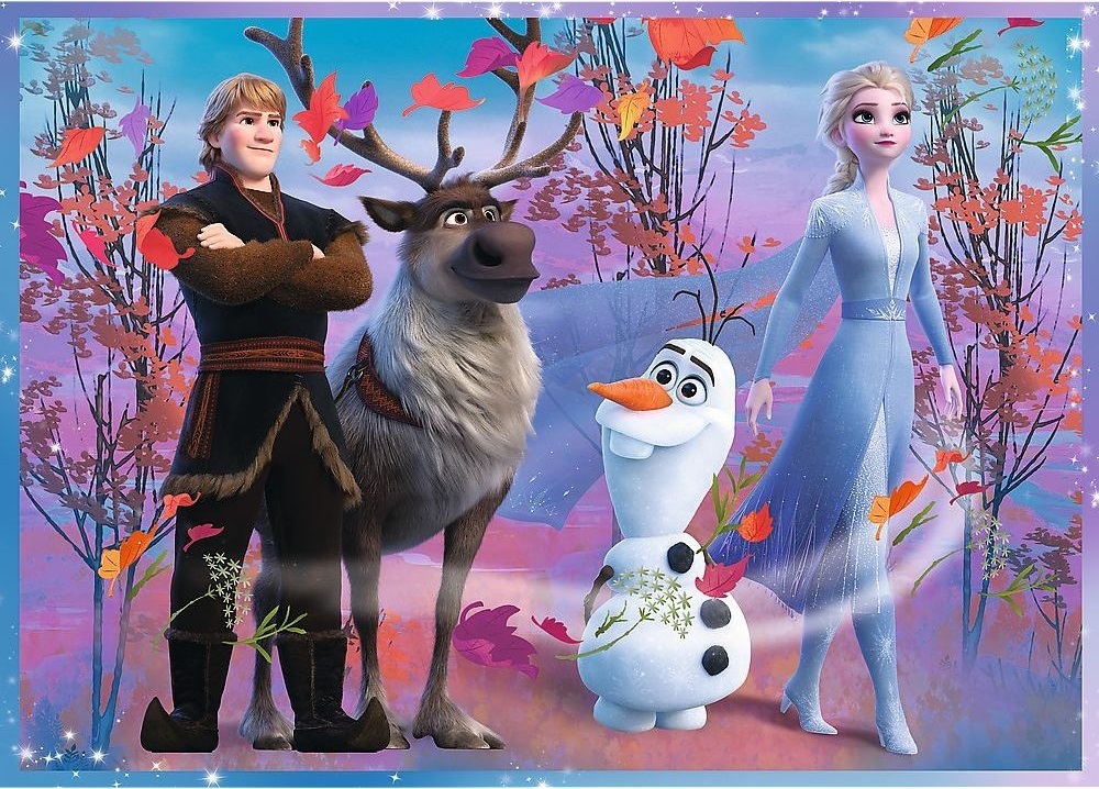 Пазлы Trefl Frozen Путешествие в неизвестное 207 элементов (5900511343236) фото 