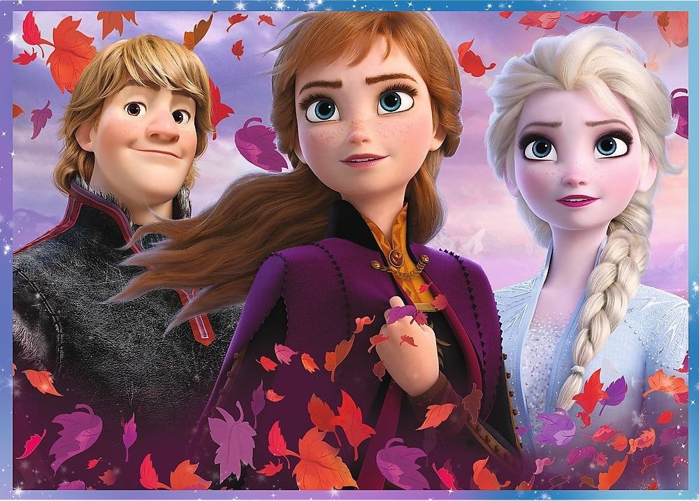 Пазлы Trefl Frozen Путешествие в неизвестное 207 элементов (5900511343236) фото 