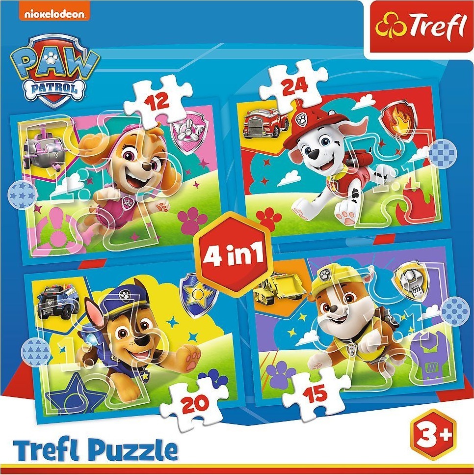 Пазлы Trefl Paw Patrol Запуск щенков 71 элемент (5900511346282) фото 