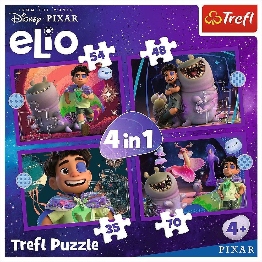 Пазлы Trefl Disney Elio Внеземные миссии 207 элементов (5900511346657) фото 