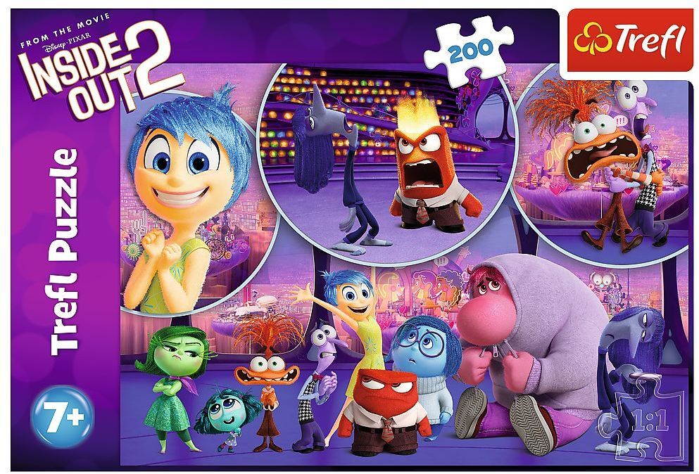 Пазлы Trefl Inside Out Детские эмоции 200 элементов (5900511133059) фото 