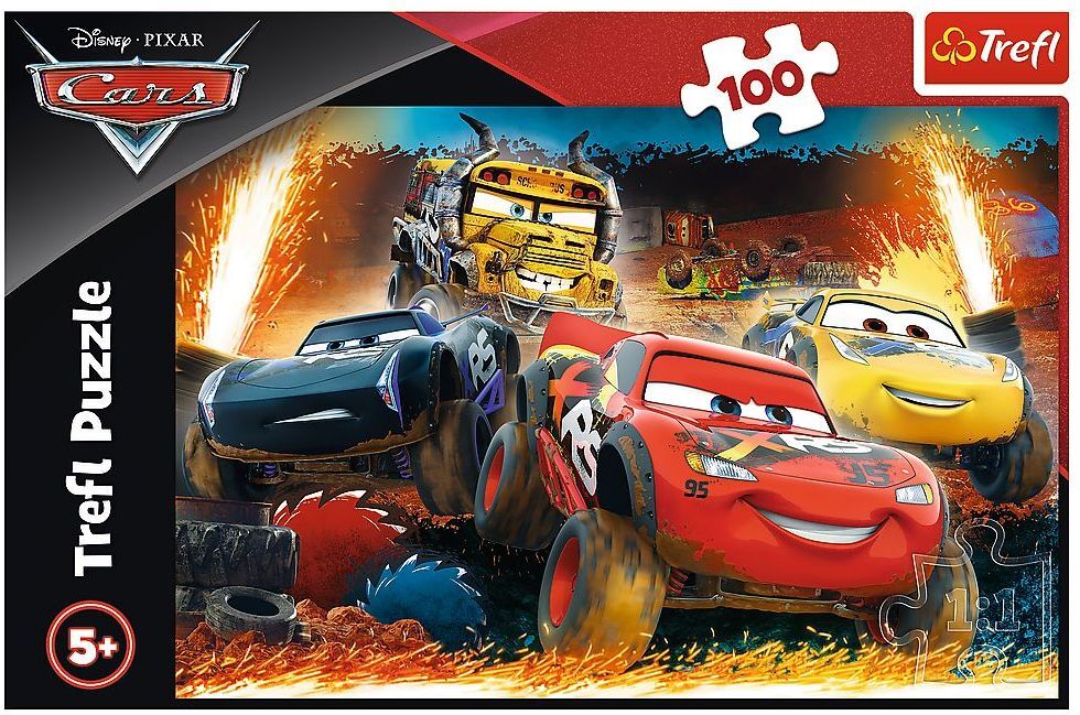 Пазлы Trefl Cars Экстремальная гонка 100 элементов (5900511163582) фото 
