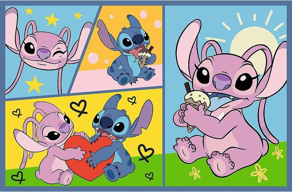 Пазлы Trefl Lilo&amp;Stitch Со Стичом не скучно 140 элементов (5900511344448) фото 