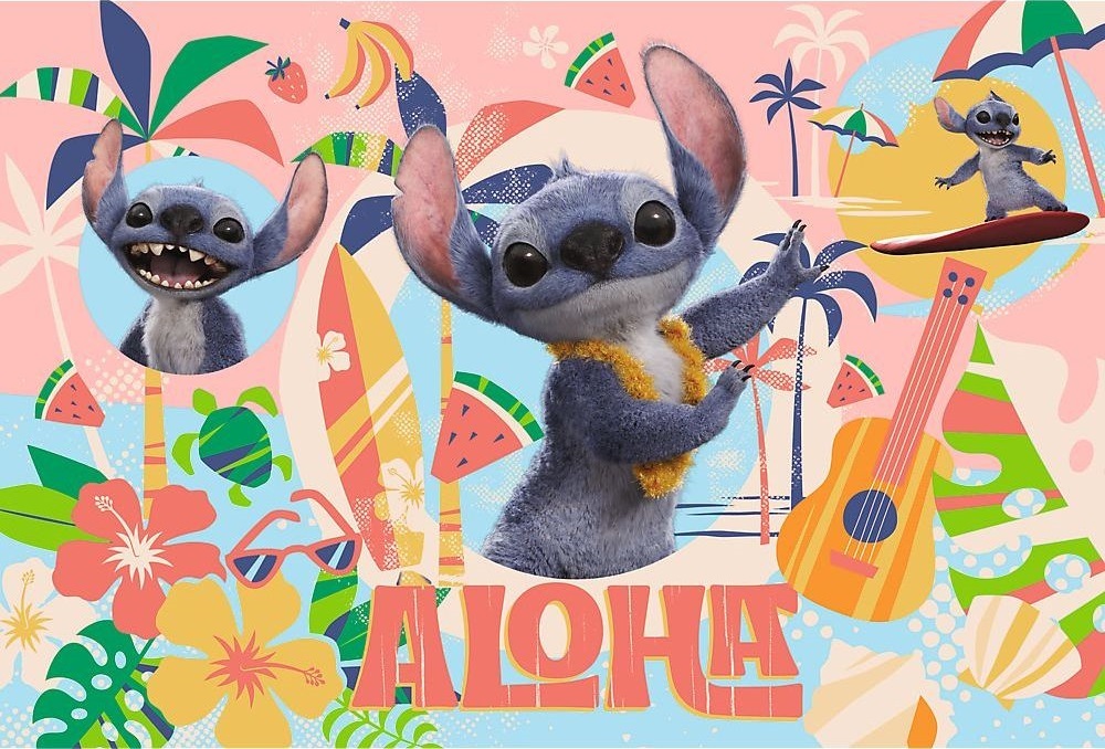 Пазлы Trefl Disney Stitch The Movie Стич и друзья 100 элементов (5900511164954) фото 