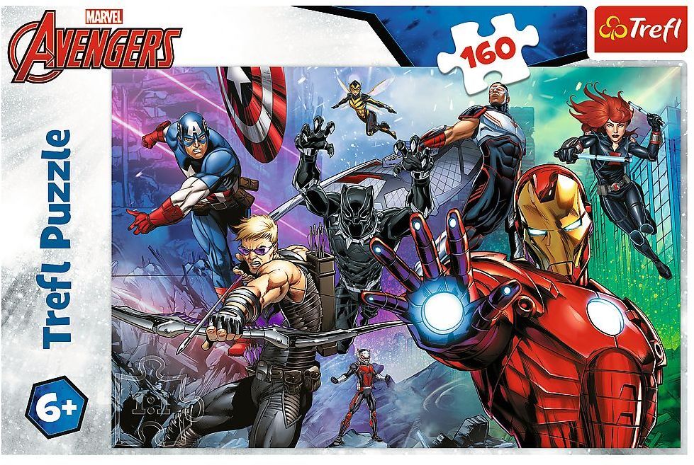 Пазлы Trefl The Avengers Всегда готовы герои 160 элементов (5900511154245) фото 
