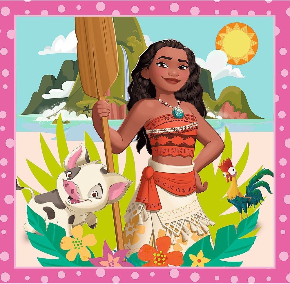 Пазлы Trefl Princess Красивые цветы 3in1 (5900511348750) фото 