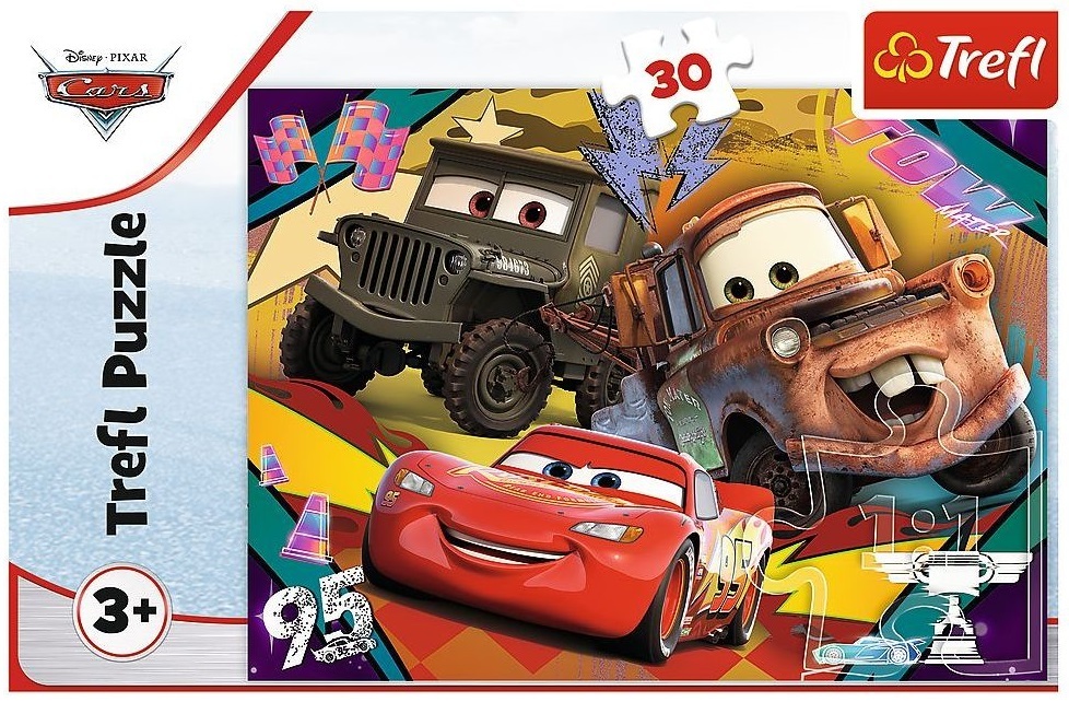 Пазлы Trefl Cars Скоростные машины 30 элементов (5900511182934) фото 3