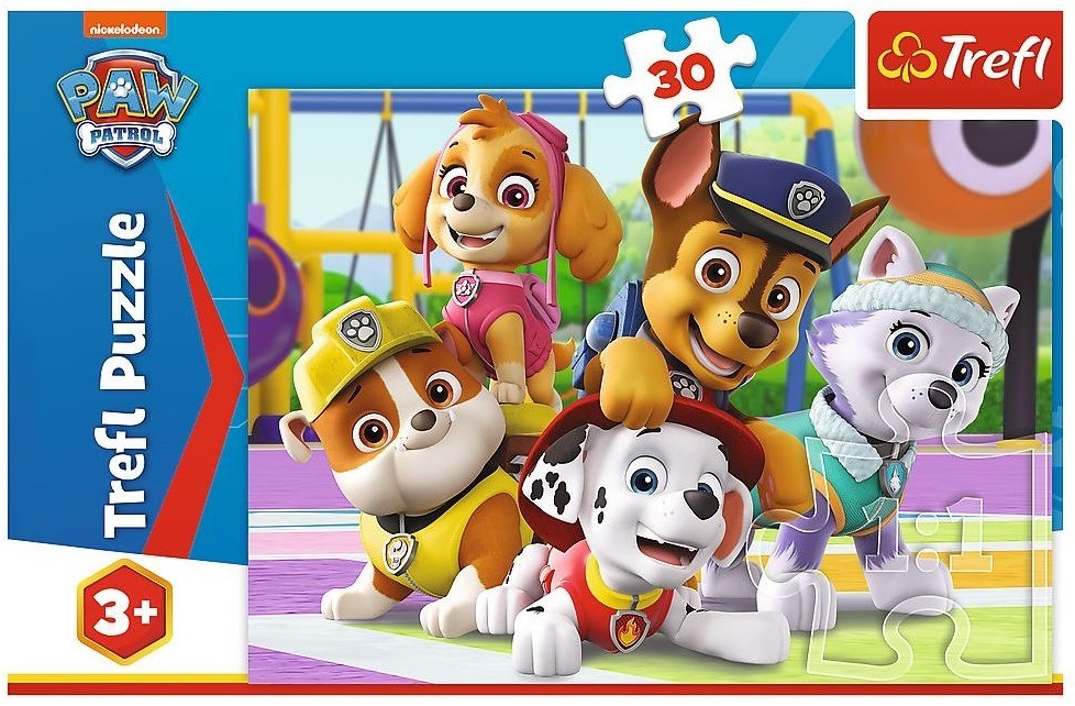 Пазлы Trefl Paw Patrol Щенячий патруль всегда вовремя 30 элементов (5900511182866) фото 