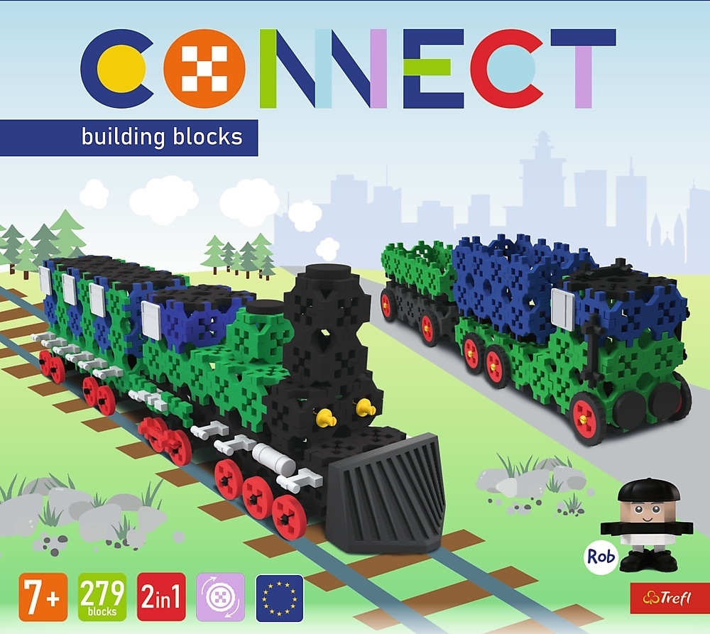 Trefl Connect конструктор 2в1, 279 дет. (5900511619768)фото5