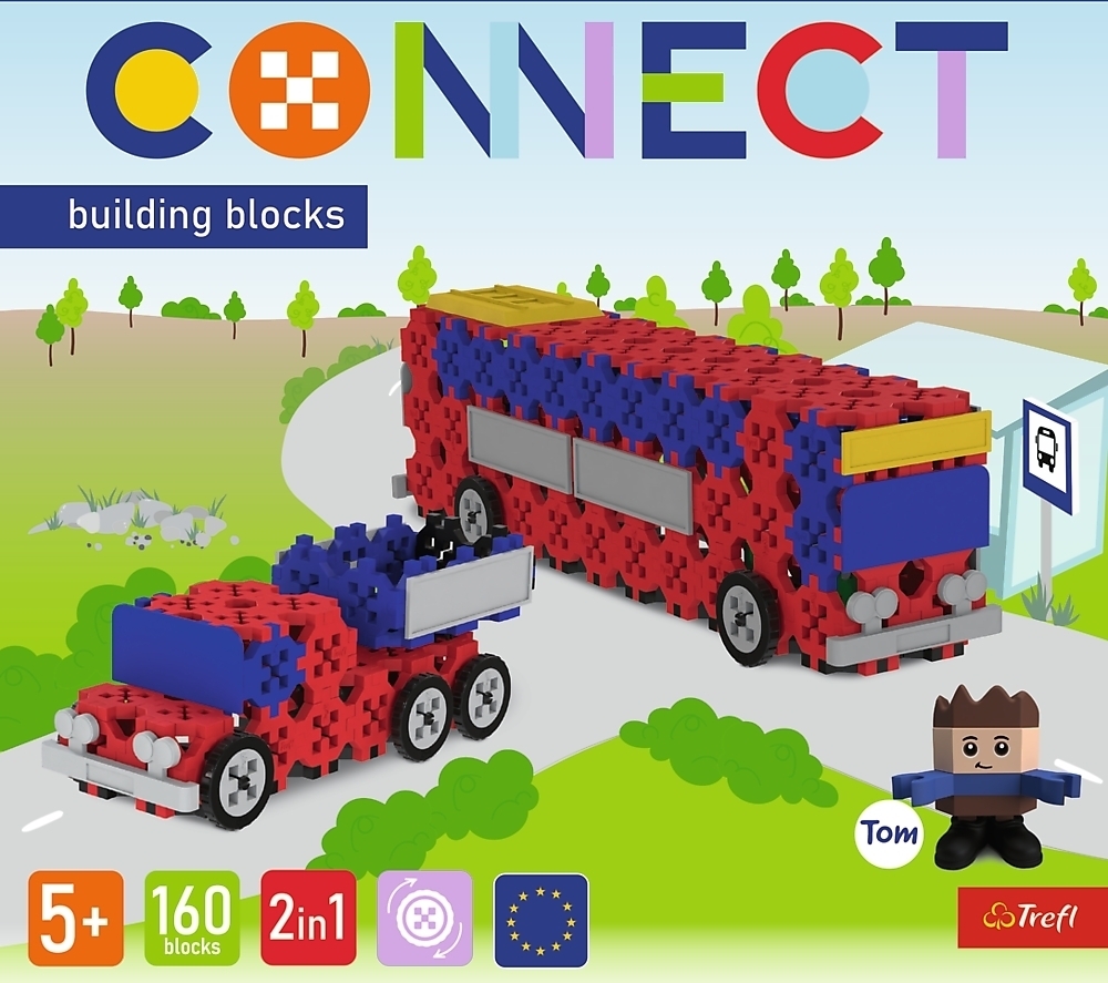 Trefl Connect конструктор 2в1, 160 дет. (5900511619737)фото5
