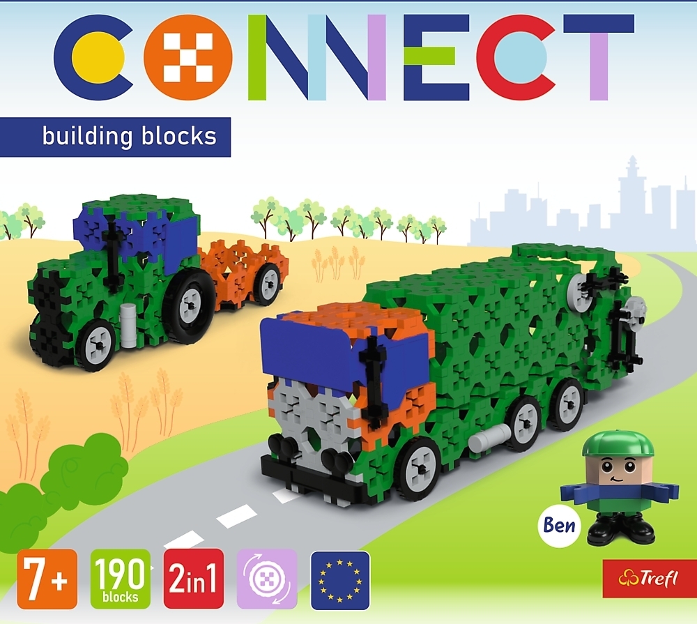 Trefl Connect конструктор 2в1, 190 дет. (5900511619751)фото5
