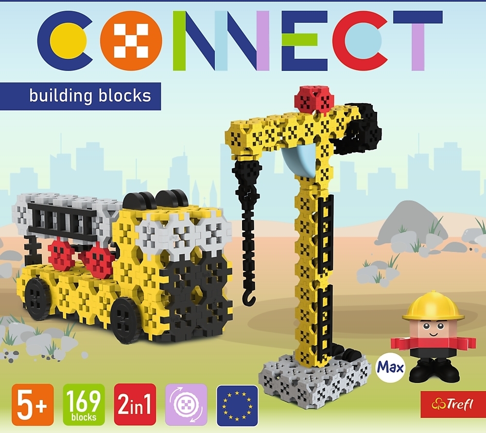 Trefl Connect конструктор 2в1, 169 дет. (5900511619713)фото5