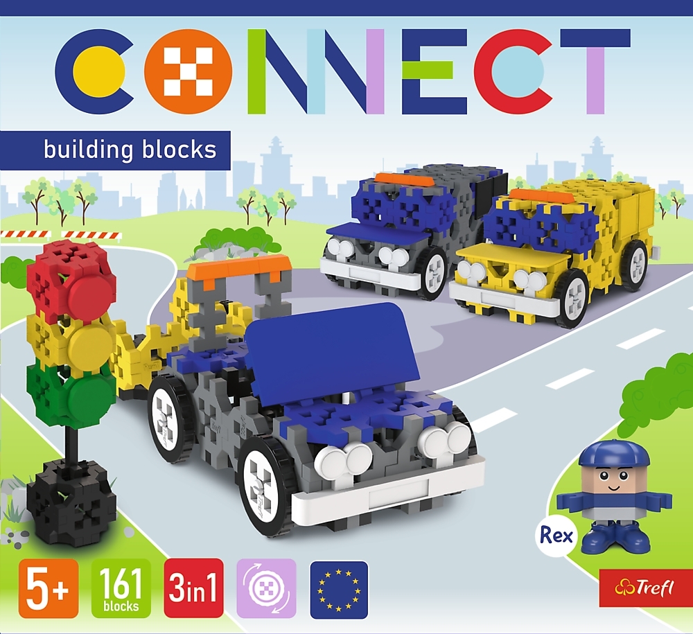 Trefl Connect конструктор 3в1, 161 дет. (5900511619744)фото6