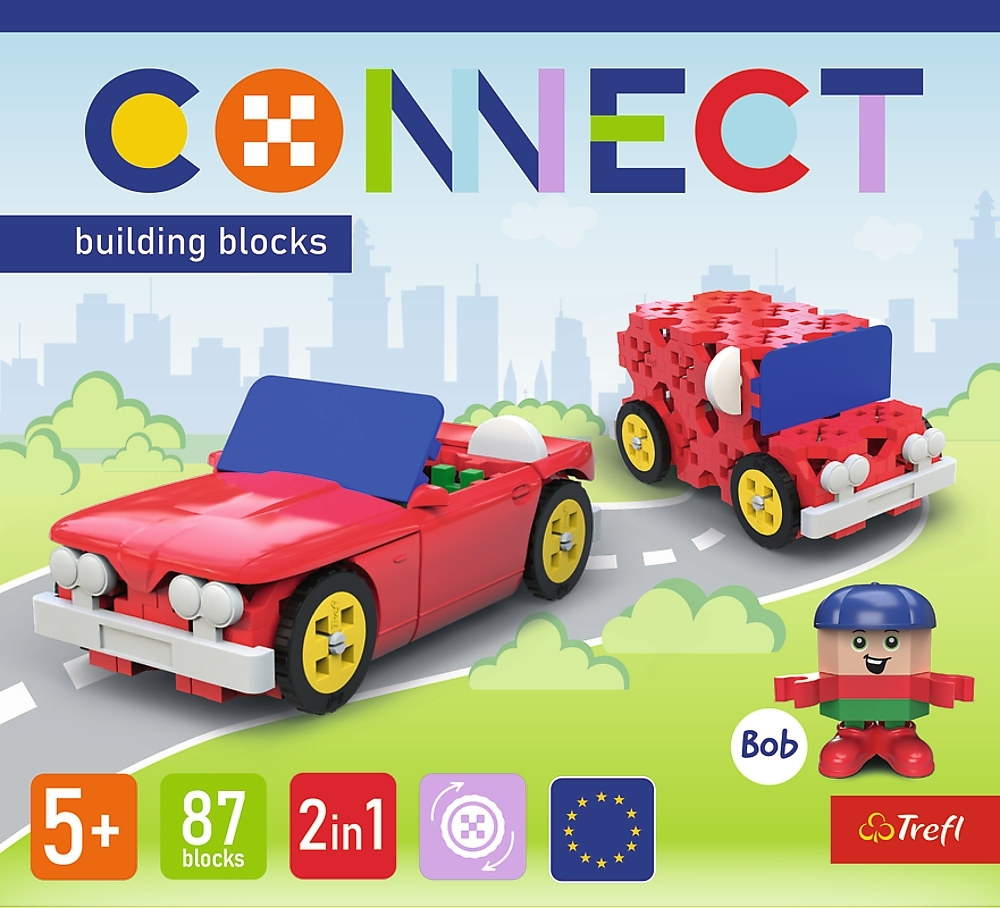 Trefl Connect конструктор 2в1, 87 дет. (5900511619706)фото6