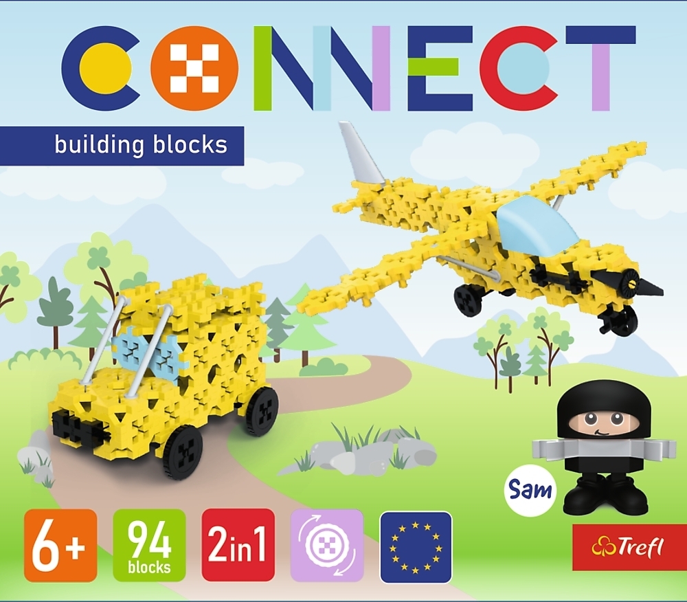 Trefl Connect конструктор 2в1, 94 дет. (5900511619690)фото5