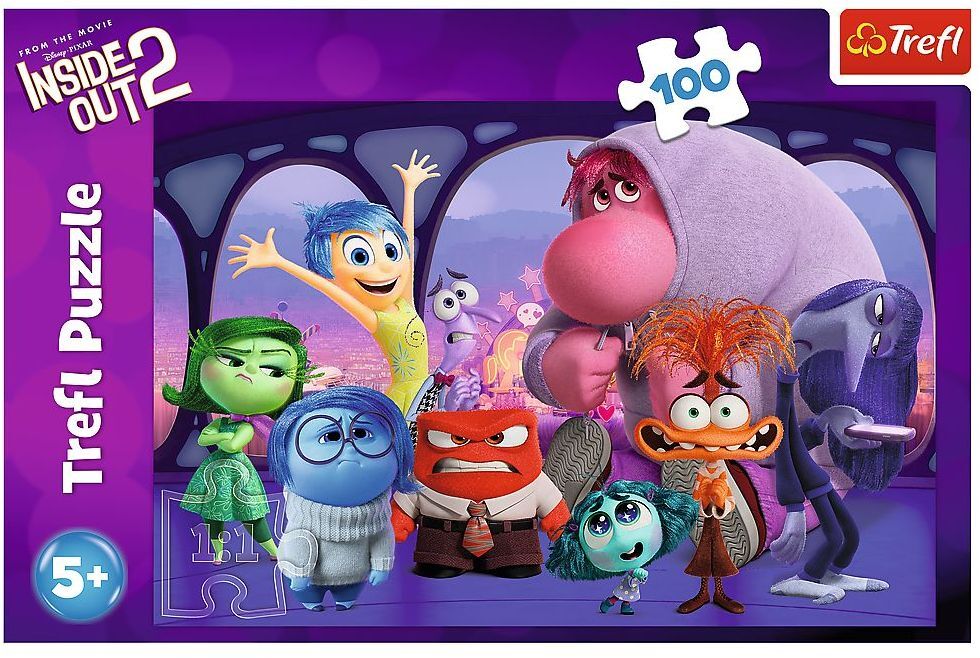 Пазлы Trefl Inside Out 2 Наизнанку 100 элементов (5900511164770) фото 