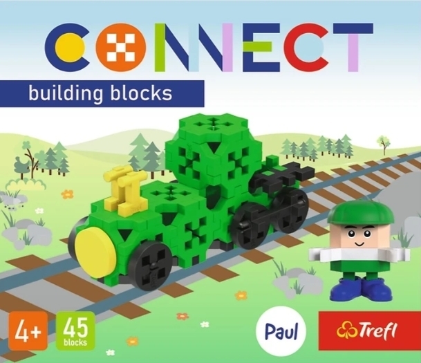 Trefl Connect конструктор Локомотив, 45 дет. (5900511620443)фото4