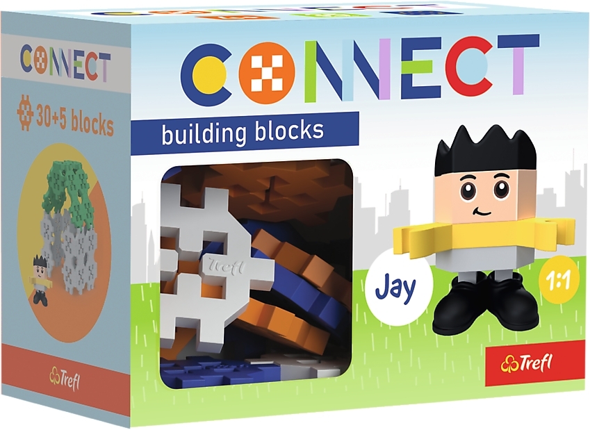 Trefl Connect конструктор, 35 дет. (з ігровою фігуркою Jay) (5900511620061)фото5