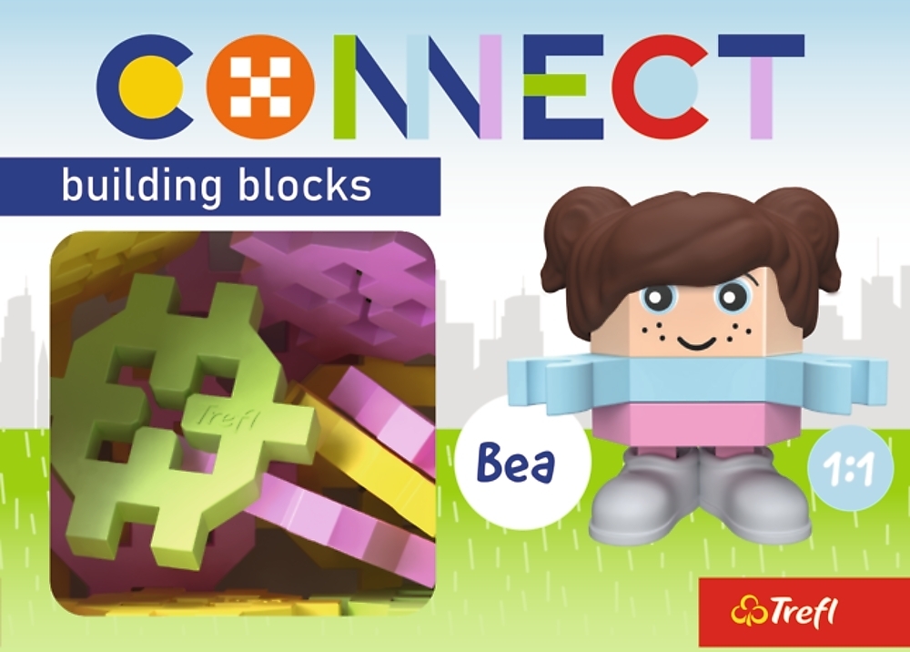 Trefl Connect конструктор, 35 дет. (з ігровою фігуркою Bea) (5900511620047)фото4