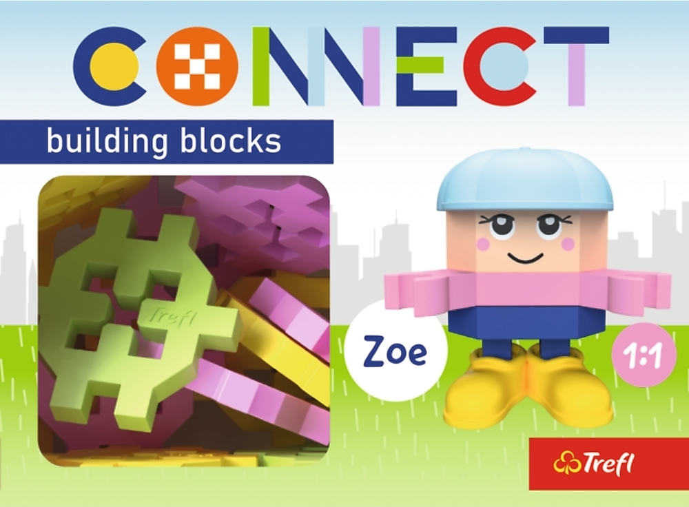 Trefl Connect конструктор, 35 дет. (з ігровою фігуркою Zoe) (5900511619805)фото4