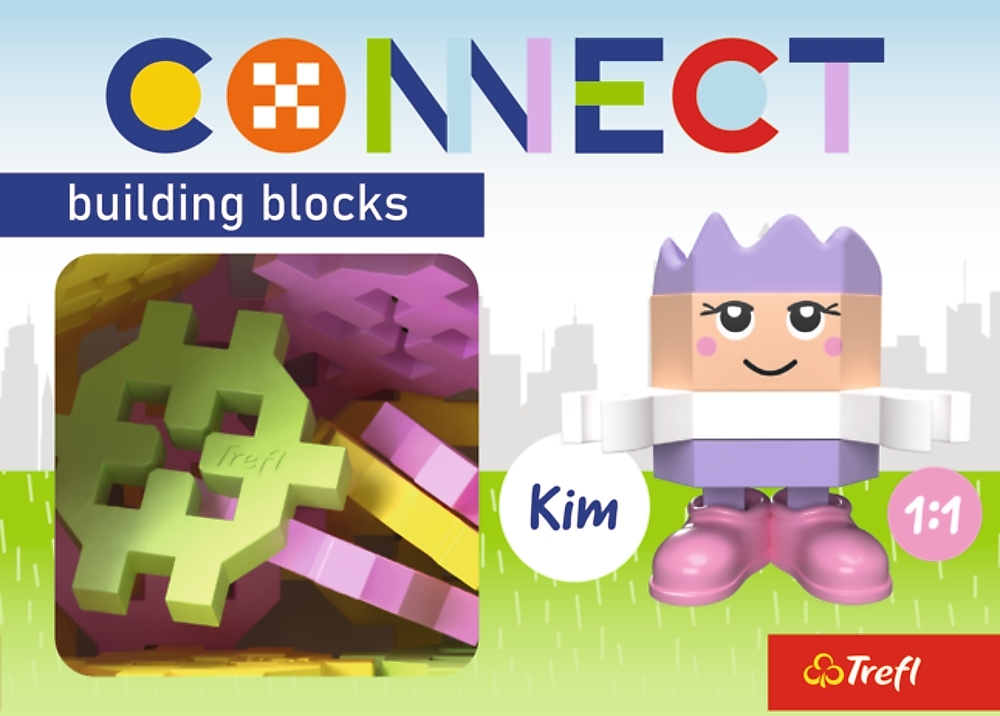 Trefl Connect конструктор, 35 дет. (з ігровою фігуркою Kim) (5900511620030)фото4