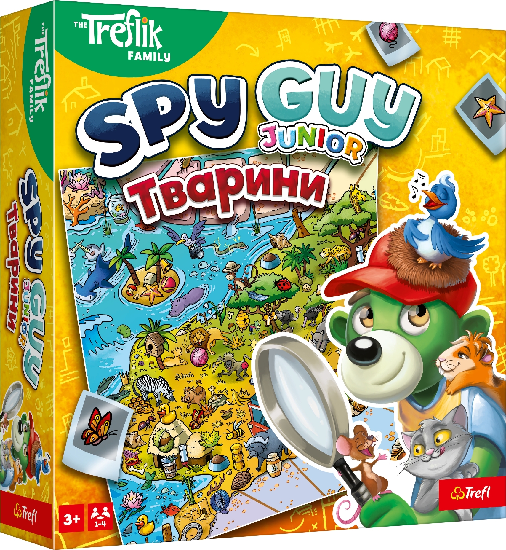 Trefl Настільна гра Spy Guy Тварини (5900511030433)фото2