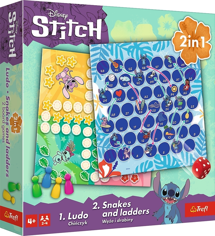 Trefl Настільна гра 2в1 Стітч (5900511026566)фото4