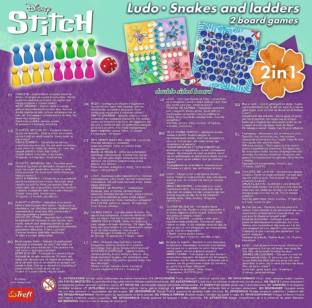 Trefl Настільна гра 2в1 Стітч (5900511026566)фото5