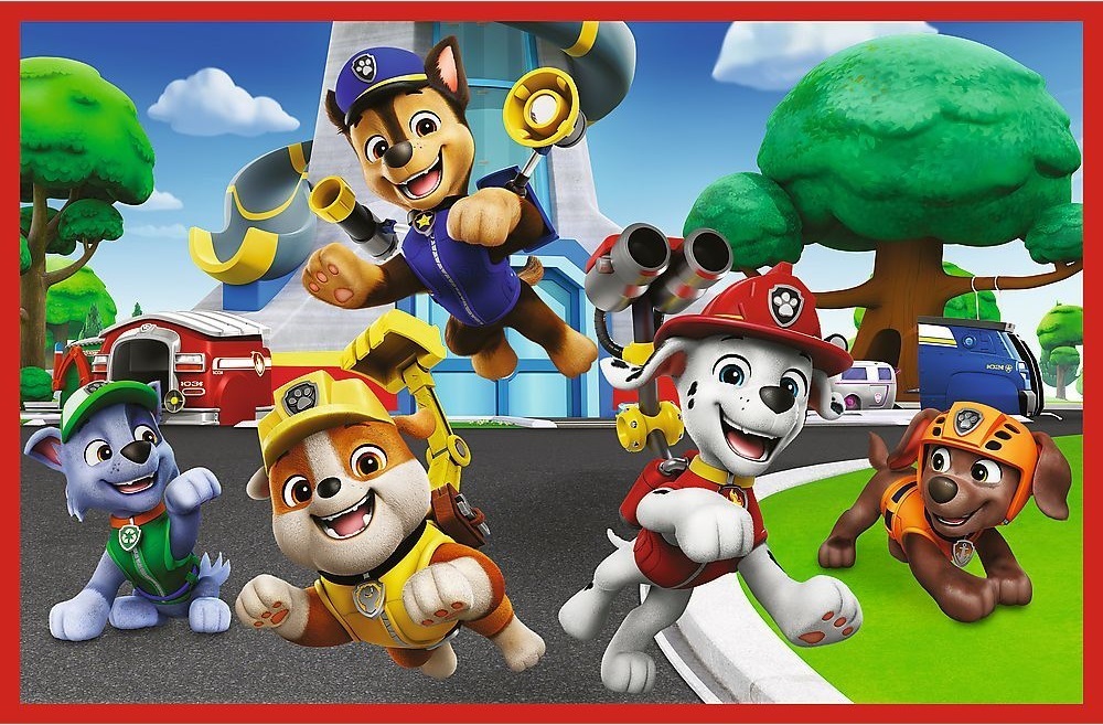 Пазлы Trefl Viacom PAW Patrol Веселый день собачек 48 элементов (5900511344349) фото 