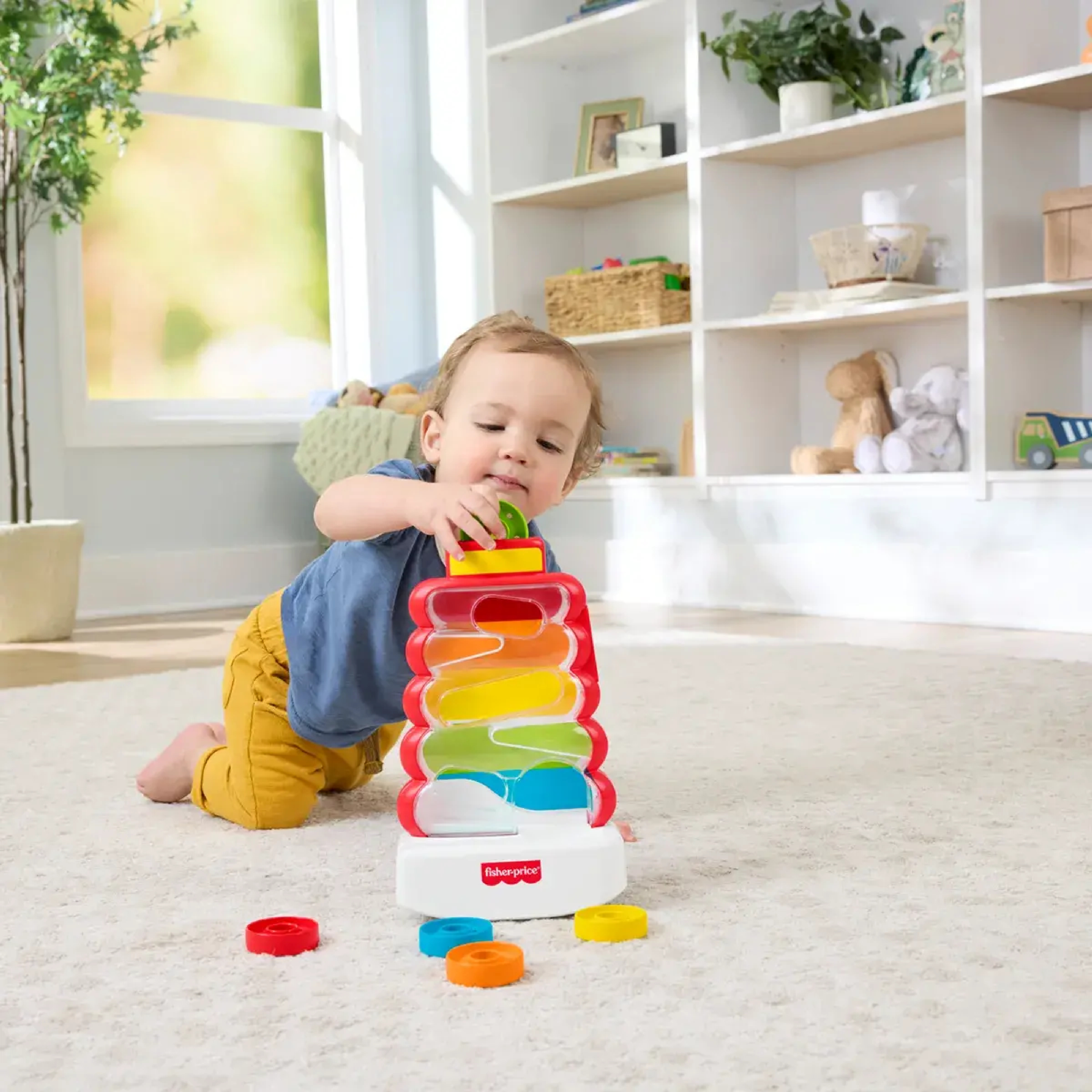 Развивающая игрушка "Радужный лабиринт" Fisher-Price (JLB81) фото