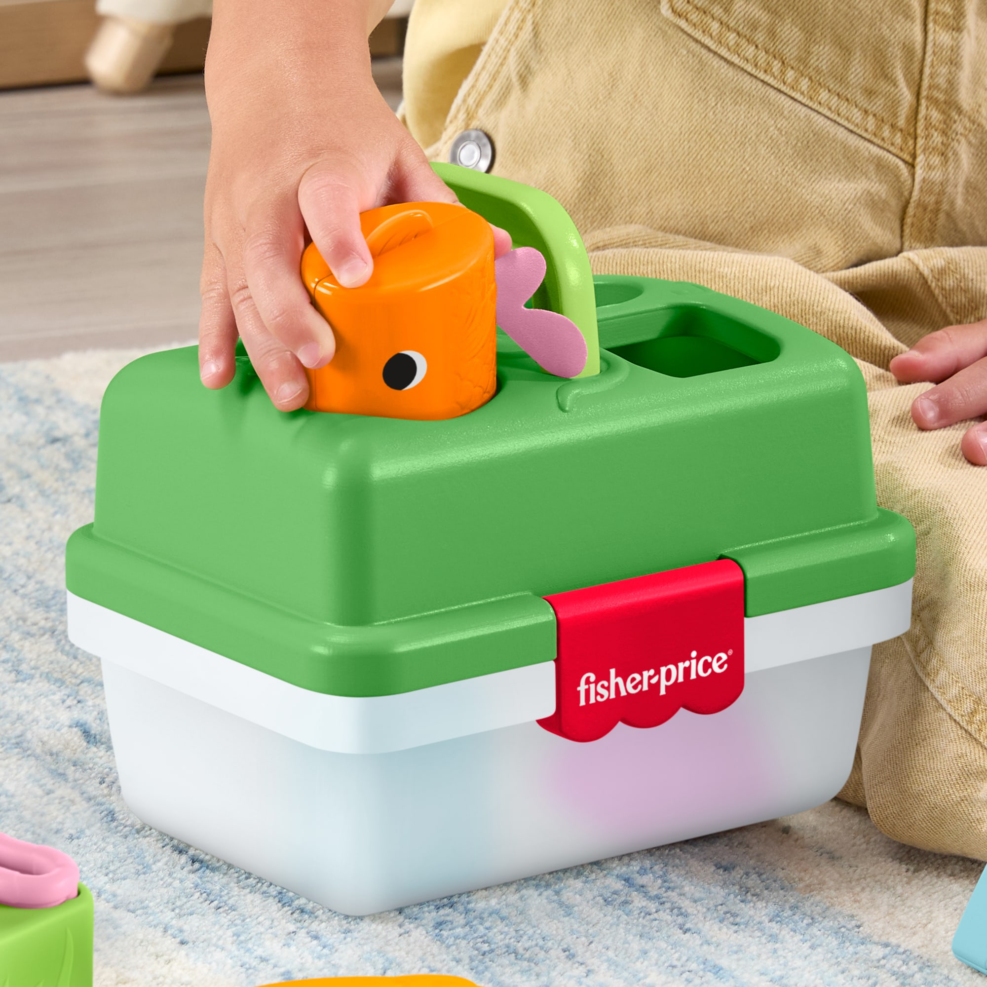 Игрушка-сортер "Маленький рыбак" Fisher-Price (JLB85) фото
