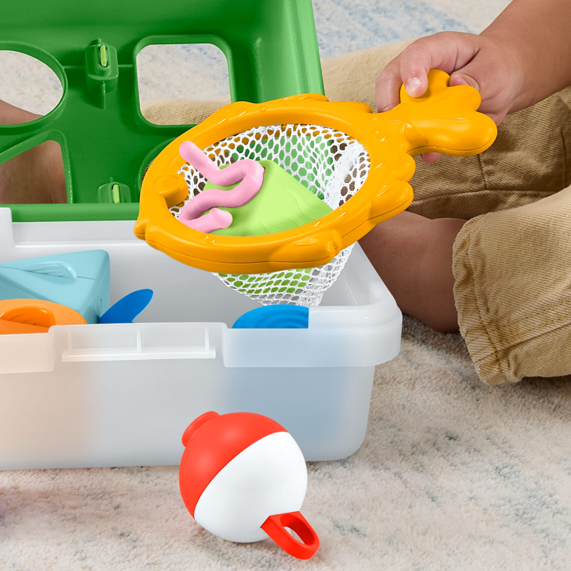 Игрушка-сортер "Маленький рыбак" Fisher-Price (JLB85) фото