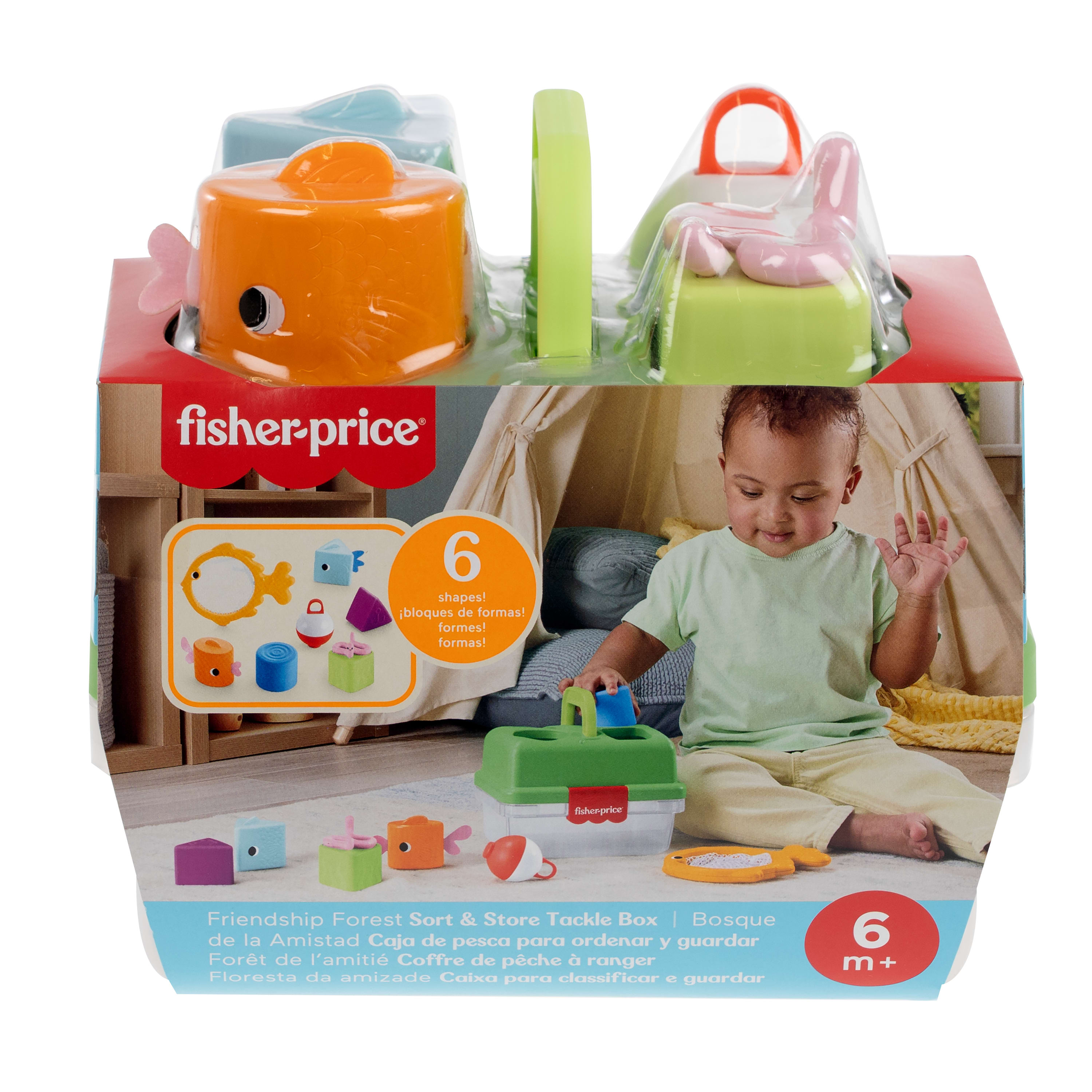 Игрушка-сортер "Маленький рыбак" Fisher-Price (JLB85) фото
