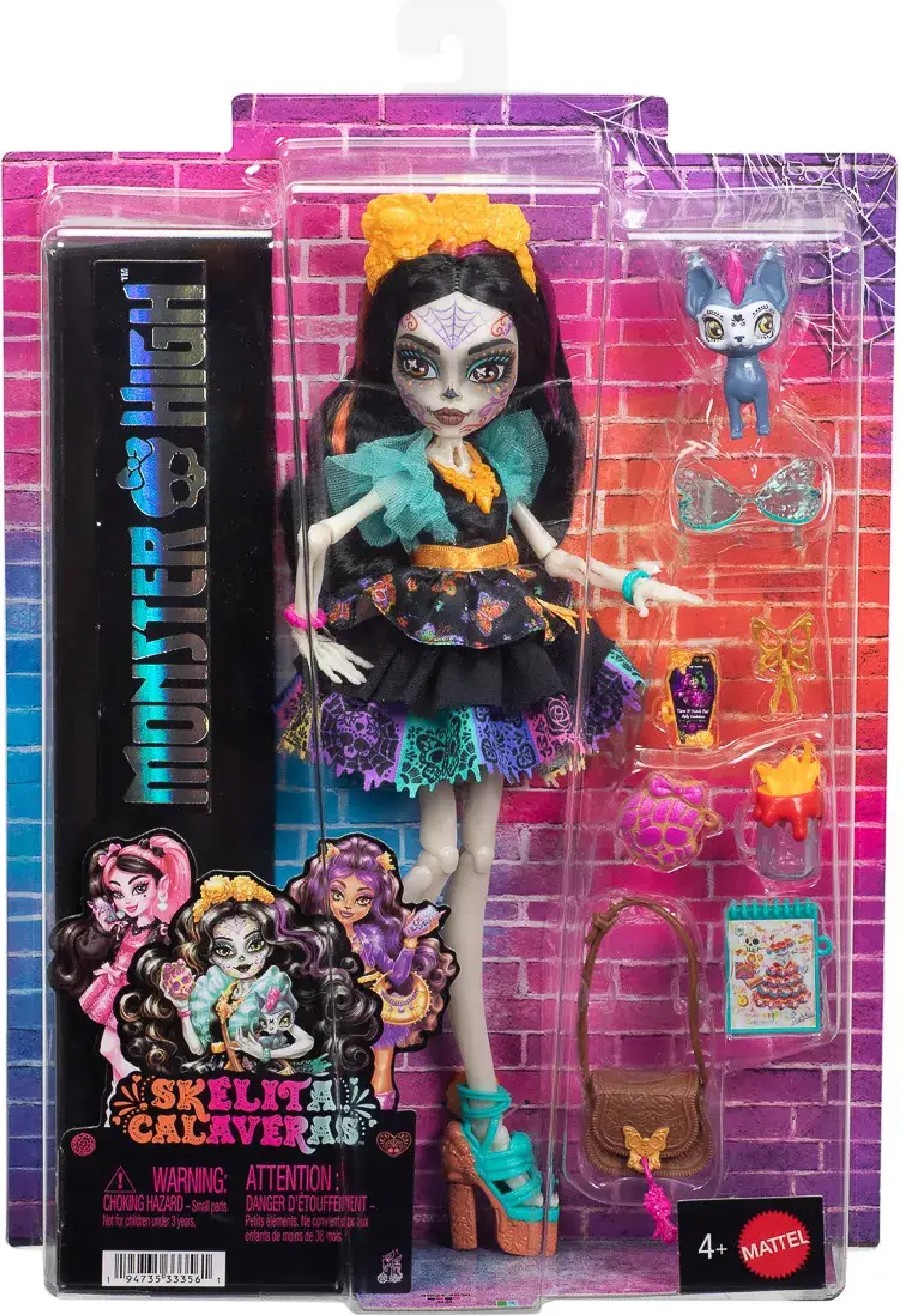 Лялька Скеліта "Монстро-класика" Monster High (JHK34) фото8