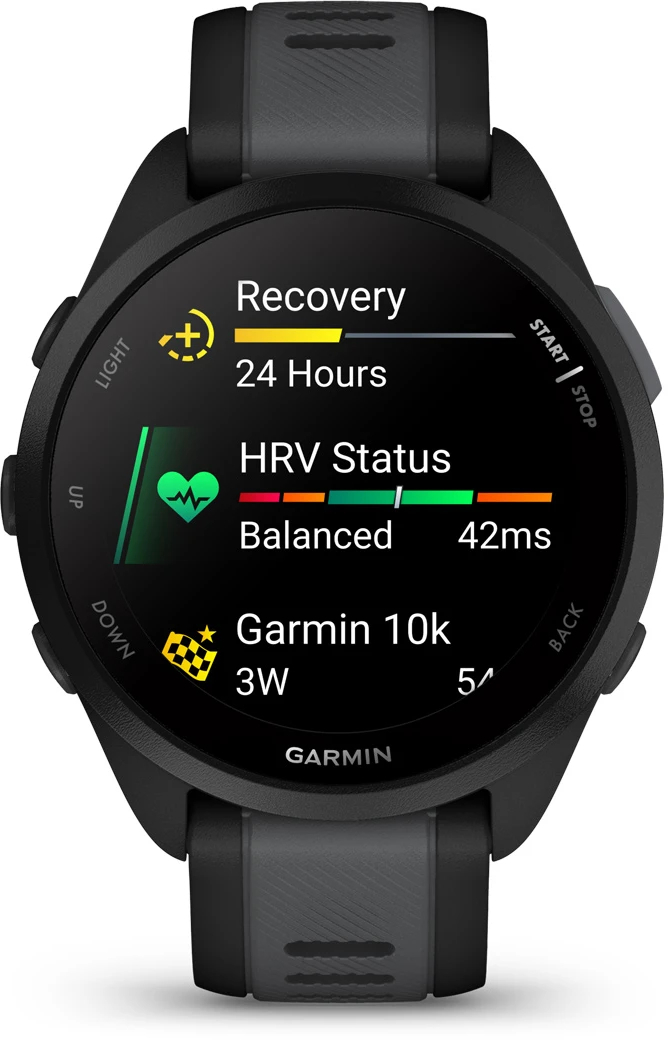 Смарт-годинник Garmin Forerunner 165 GPS Black/Slate Grey (010-02863-20)фото