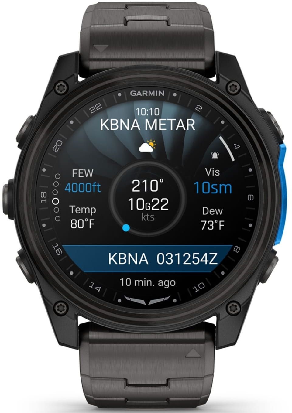 Смарт-часы Garmin D2 Mach 2 51mm Saph CrbnGry Ti/Blk w/TiBd (010-02905-31) фото 