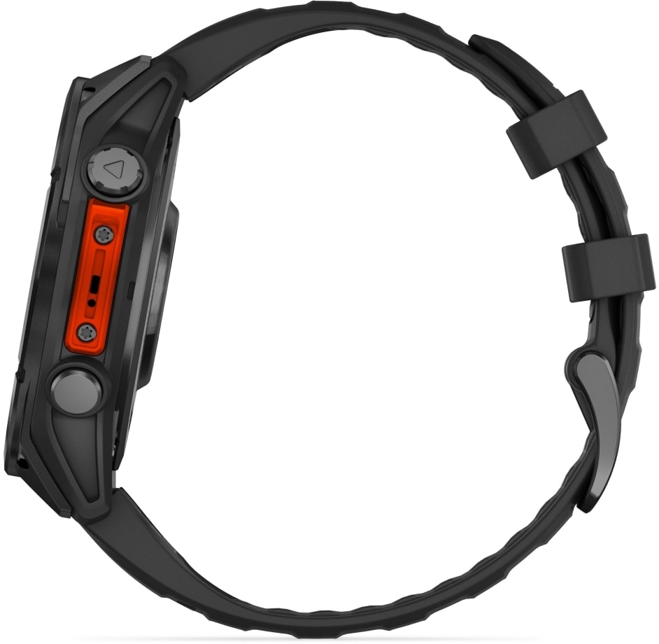 Смарт-годинник Garmin Fenix 8 47mm AMOLED SlateGray Steel/Black (010-02904-00)фото