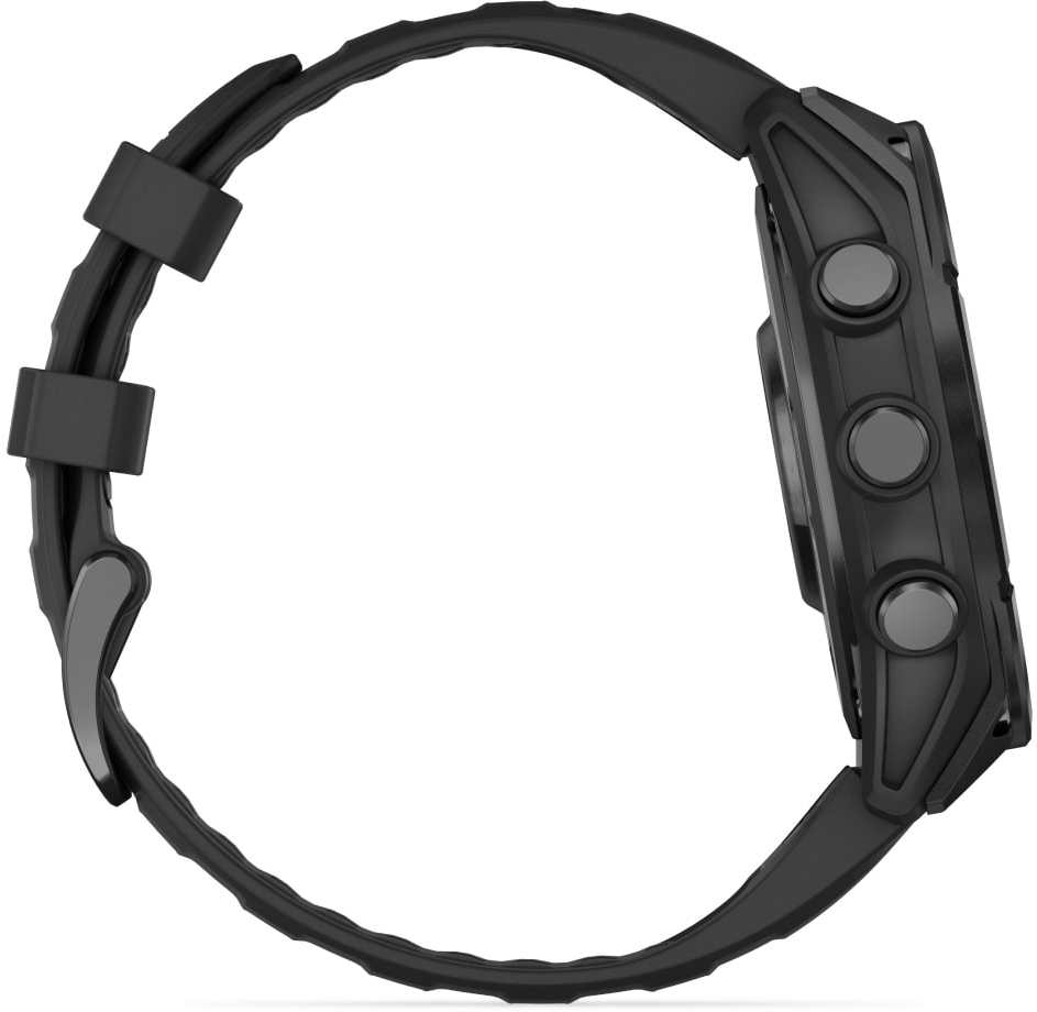 Смарт-годинник Garmin Fenix 8 47mm AMOLED SlateGray Steel/Black (010-02904-00)фото