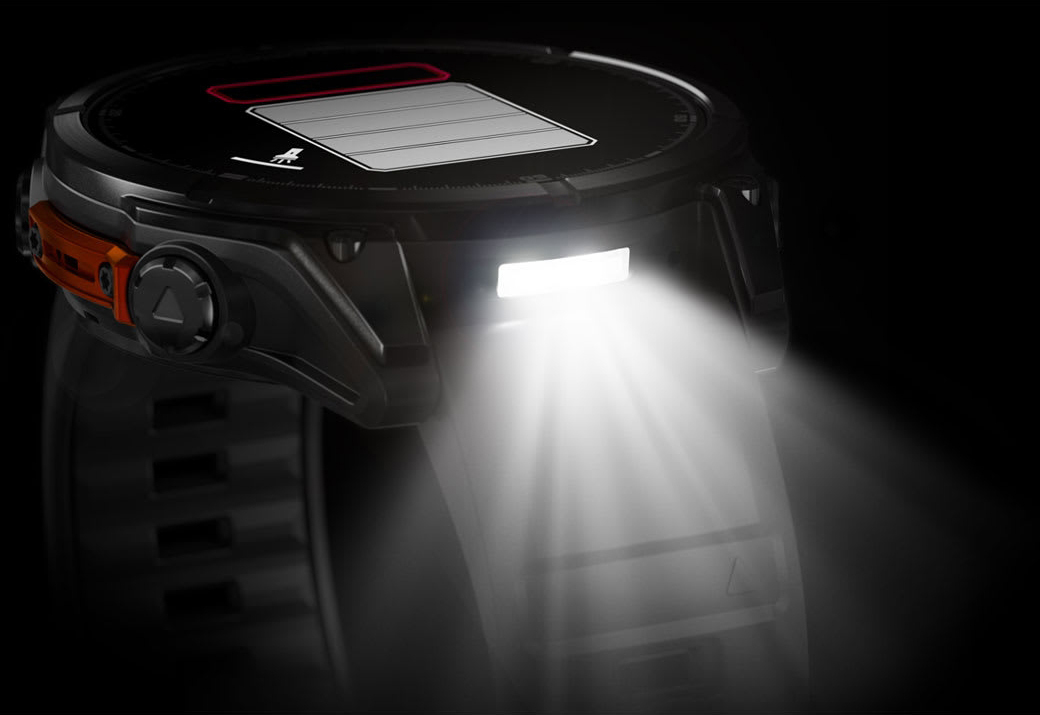 Смарт-годинник Garmin Fenix 8 47mm AMOLED SlateGray Steel/Black (010-02904-00)фото