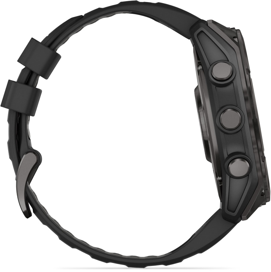 Смарт-годинник Garmin Fenix 8 51mm AMOLED Saph CrbnGryTi/Blk (010-02905-21)фото