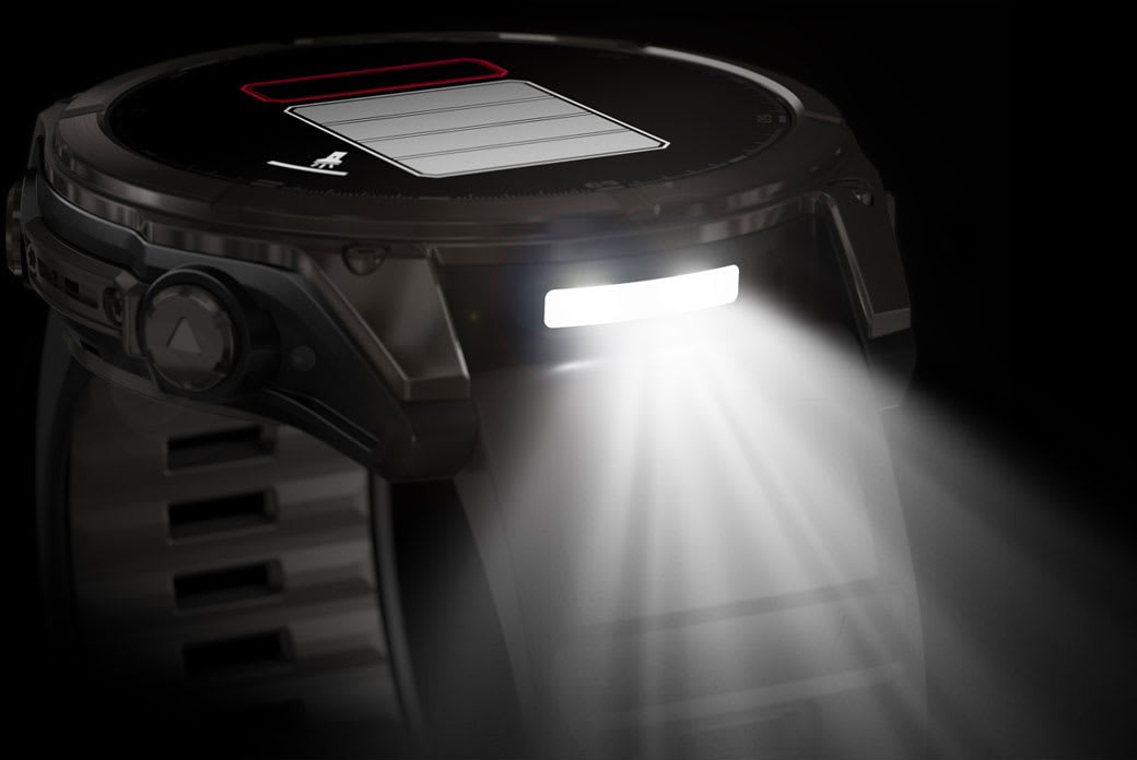 Смарт-годинник Garmin Fenix 8 51mm AMOLED Saph CrbnGryTi/Blk (010-02905-21)фото