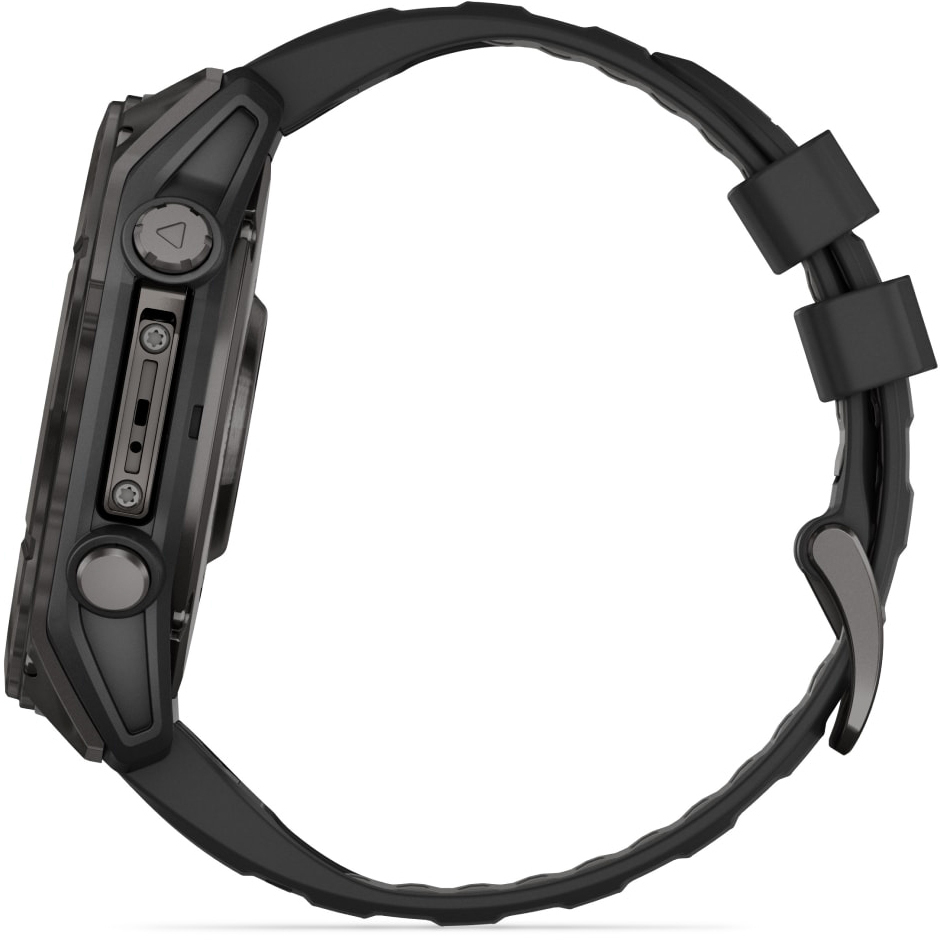 Смарт-годинник Garmin Fenix 8 51mm AMOLED Saph CrbnGryTi/Blk (010-02905-21)фото