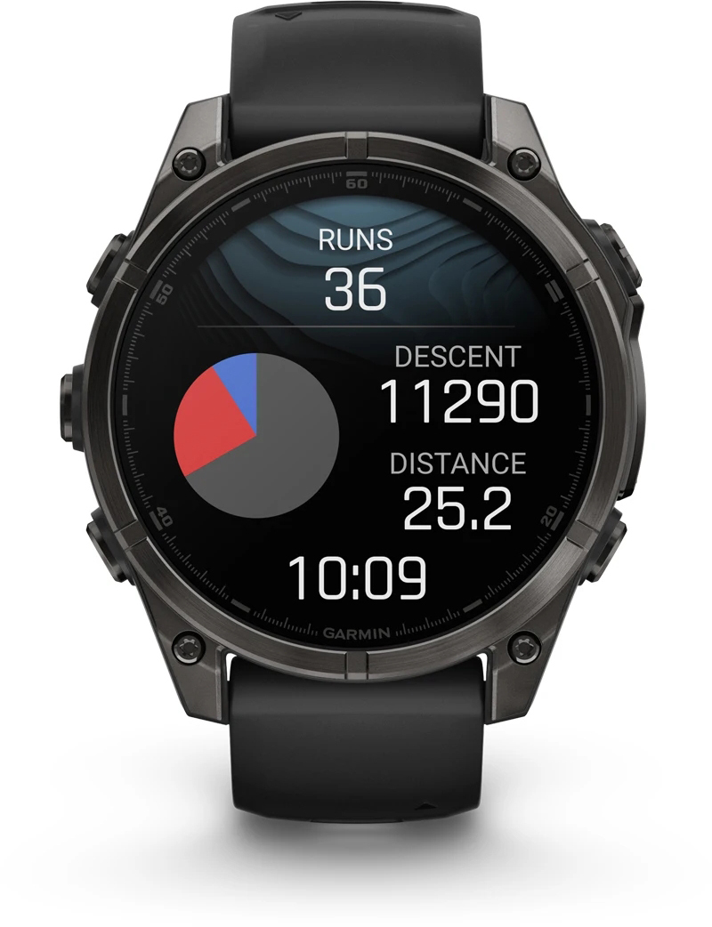 Смарт-часы Garmin Fenix 8 47mm AMOLED Saph CrbnGryTi/Blk (010-02904-21) фото 10