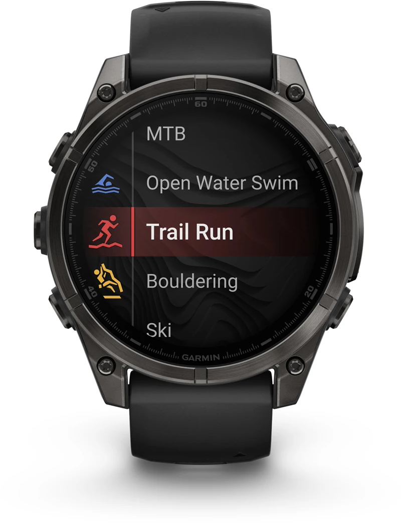 Смарт-часы Garmin Fenix 8 47mm AMOLED Saph CrbnGryTi/Blk (010-02904-21) фото 8