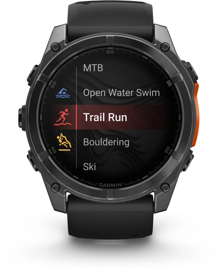 Смарт-часы Garmin Fenix 8 51mm AMOLED Glass/SS SlateGray Steel/Black (010-02905-00) фото 9