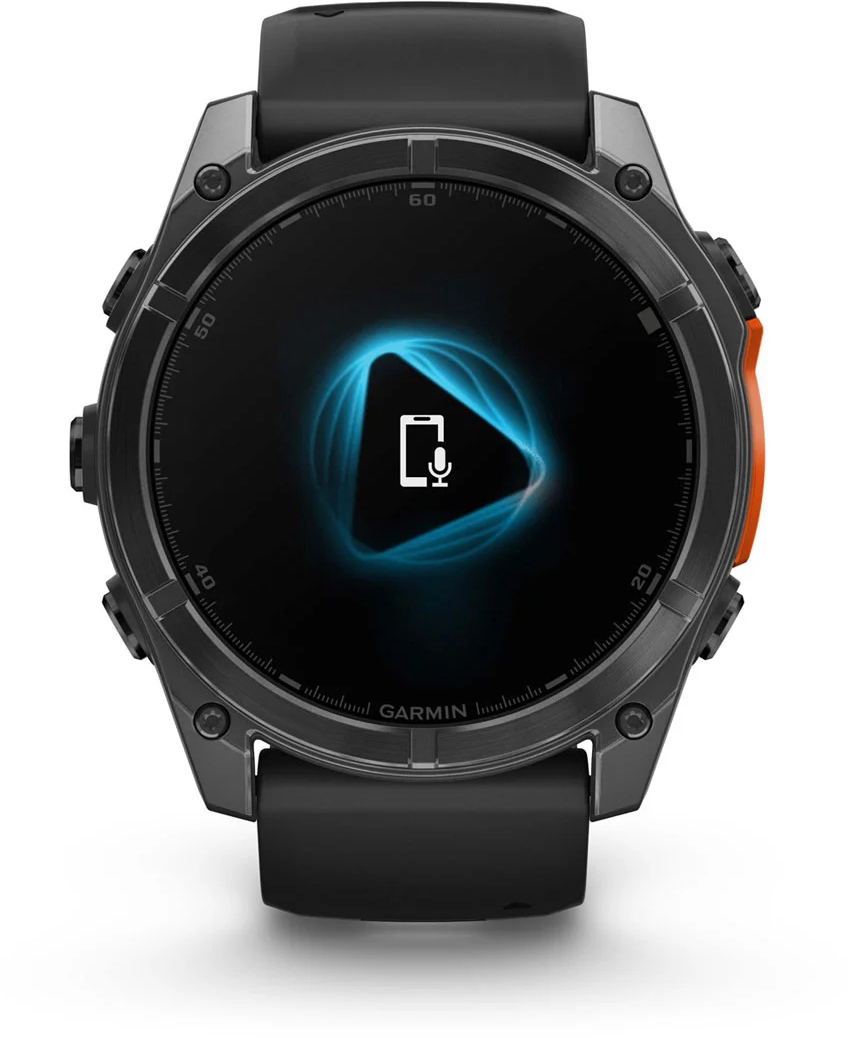 Смарт-часы Garmin Fenix 8 51mm AMOLED Glass/SS SlateGray Steel/Black (010-02905-00) фото 7